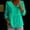 A#Green, variant on Long Sleeve Crew Neck T Shirts for Women V-Neck Womens Collar Long Sleeve Button Down Shirts Cotton Blend Casual Solid Color Shirts Long