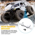 thumbnail image 4 of RC Car Trasero Montaje de parachoques Metal Piezas de automóviles controladas con control remoto Modificación de accesorios para parachoques Reemplazar accesorios para la modificación de plata Inevent FN009818-04, 4 of 7