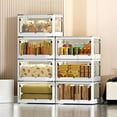 thumbnail image 2 of Joybos® Multifunctional Foldable Transparent Storage 85L White (1 Piece), 2 of 4