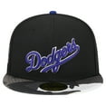 thumbnail image 2 of Men's New Era Black Los Angeles Dodgers Metallic Camo 59FIFTY Fitted Hat, 2 of 5