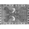 thumbnail image 1 of Ahgly Company Indoor Rectangle Persian Gray Traditional Area Rugs, 3' x 5', 1 of 1
