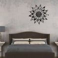 thumbnail image 4 of Nomeni Wall Stickers Decor Clearance, Sun Mirror Wall Sticker Living Room Bedroom Background Home Decor Acrylic Mirror Wall Sticker Room Decor Black, 4 of 4