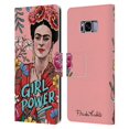 thumbnail image 1 of Head Case Designs Officially Licensed Frida Kahlo Art & Quotes Girl Power Leather Book Wallet Case Cover Compatible with Samsung Galaxy S8, 1 of 6