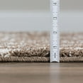 thumbnail image 5 of Addison Reston Boho Trellis Shag Khaki Area Rug, 5 of 8