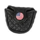 thumbnail image 1 of Golf Mallet Putter Head Cover Waterproof Protector Putter Headcover for Training, 1 of 9