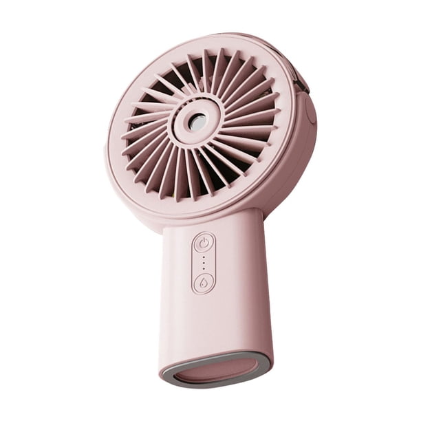 Price Drop Ventilador de pulverización Humidificador de mano Carga silenciosa Ventilador recargable portátil de 4000 mAh