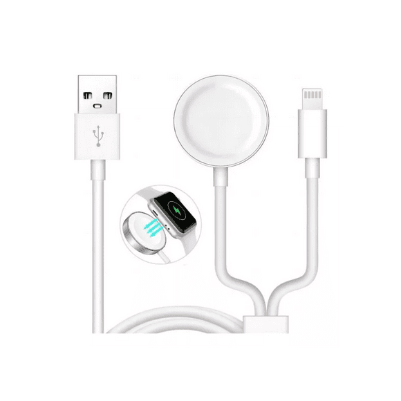 2en1 Cargador Magnético Apple Watch Iwatch Serie