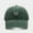 Green, variant on Womens Baseball Caps Solid Color Heart Embroidered Soft Top Outdoor Washed Baseball Cap Green