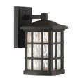 thumbnail image 1 of Quoizel Stonington Small LED Wall Lantern in Matte Black, 1 of 5