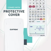 CATIGA CS-229 Electronics Scientific Calculator with Graphic Functions, White