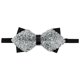 thumbnail image 1 of CORBATA DE LAZO AJUSTABLE PREATADA PARA HOMBRES DIAMANTE INSPIRADOR MODA PARA BODA FIESTA NEGOCIOS PLATA, 1 of 5