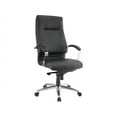thumbnail image 2 of Lorell Modern Exec. High-back Leather Chair, 2 of 6