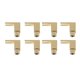 thumbnail image 1 of 8 Pcs Hi-end Banana To Spade Adapter Plug/speaker Cable Connector [wy-yp01-8/spade De L/8], 1 of 2
