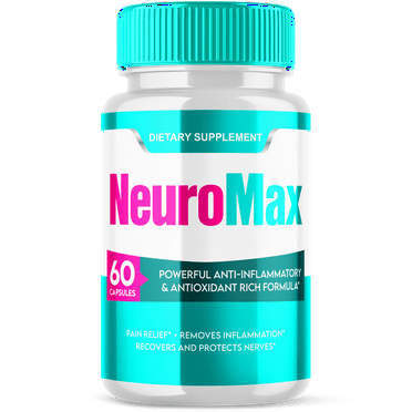 NeuroMax Nootropic Pills Natural Formula Brain Supplement 60 Capsules
