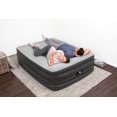 thumbnail image 3 of SleepLux Queen Air Mattress with Built-in AC Pump | 22" Raised Inflatable Airbed | Includes Built-in Pillow and USB Charge Port | Best Back and Shoulder Support | Durable Tritech Mate, 3 of 8