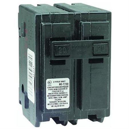 Square D By Schneider Electric HOM250CP 50A 2P Plugon Circuit Breaker