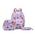thumbnail image 1 of Mochila 3 Piezas Lindo Conjunto Patrón Frutas para Estudiantes, 1 of 5