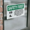 thumbnail image 4 of (2 Pack) Safety Glasses With Side Shields With Symbol OSHA Safety First Sign, 4 of 7