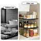 thumbnail image 4 of Estante Ajustable de 3 Niveles para Ollas, Organizador de Cocina Que Ahorra Espacio con Múltiples Estantes para Utensilios de Cocina, Suministros de Oficina, Dormitorio, Ropa, Estudio y Almacenamient, 4 of 7