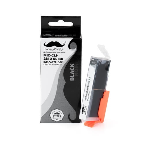 Canon CLI-281XXL 1983C001 Compatible Black Ink Cartridge Extra High Yield - Moustache®