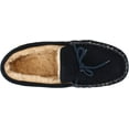 thumbnail image 5 of BEARPAW Men's Moc II Multiple Colors Men's Slipper Men's Shoe Comfortable & Lightweight 9 Navy, 5 of 7