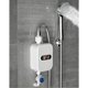 thumbnail image 1 of Calentador de agua eléctrico instantáneo Mini calentador de agua Mini calentamiento rápido 3500 W 230 V con protección contra fugas para cocina baño ducha, 1 of 5