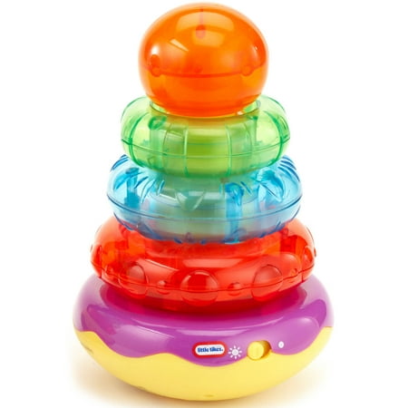 Little Tikes Light n' Sounds Stacker- Green/ Orange