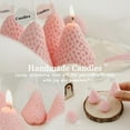 thumbnail image 5 of Aiteng 9Pcs Strawberry Candle Set, Soy Wax Aromatherapy Candle, Room Decor Cute Strawberries Shaped Scented Candles Decorative, Pink, 5 of 8
