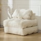 thumbnail image 1 of QinaQin Sillón cama plegable individual 3 en 1, chaise portátil con cojín y respaldo, ideal para recámara, sala o cuarto de visitas, sin ensamblaje, 1 of 8