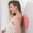 thumbnail image 2 of Back Scrubber for Shower for Women Men Hand-Free, Silicone Flat Body Scrubber for Use in Shower Massager Sticks to Wall Lazy Back Skin Scrubber for Shower Bath Brush Body Exfoliator Brush, 2 of 11