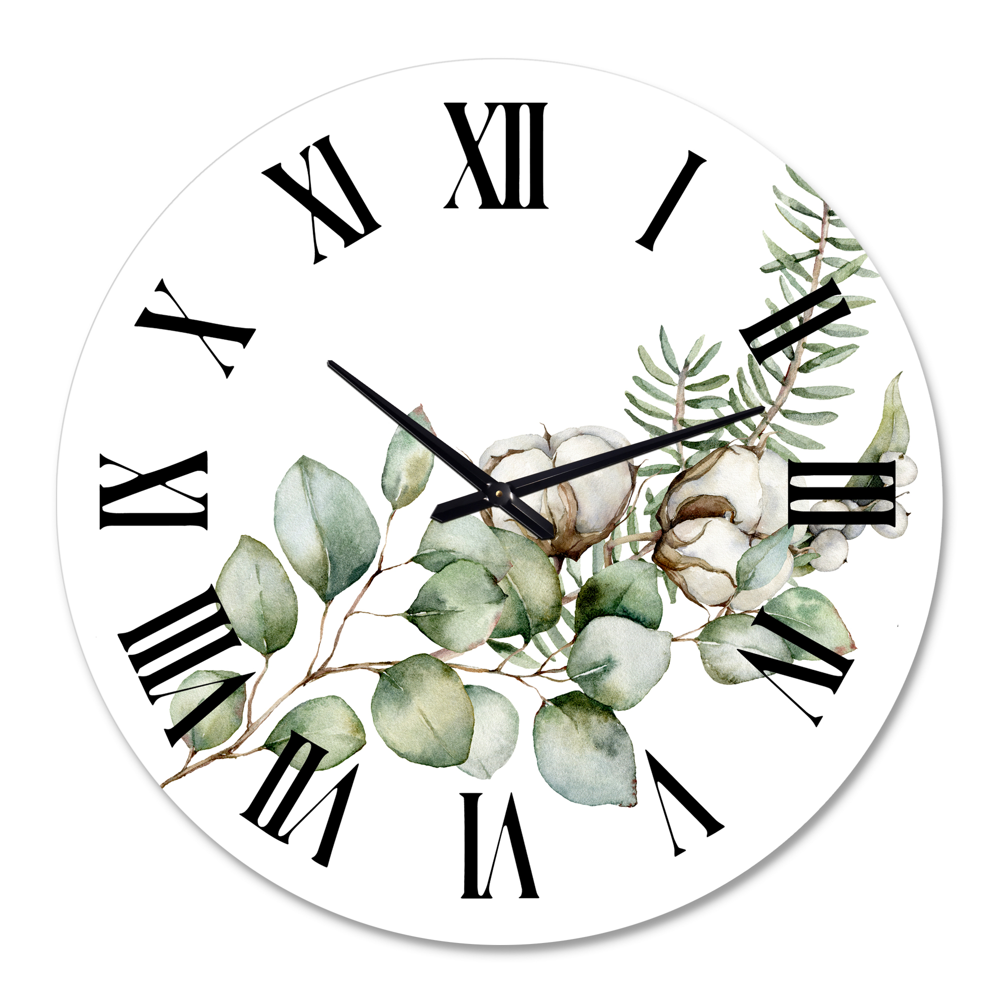Designart 1 in Quartz Modern and Contemporary Wall Clock