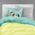 thumbnail image 2 of Carolines Treasures BB9279PILLOWCASE Cyldesdale Horse Christmas Fabric Standard Pillowcase Teal Standard multicolor, 2 of 2