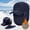 Dark Blue, variant on Winter Trapper Trooper Hat,Bomber Pilot Hat with Ear Flap Mask Chin Strap for Men Women Hunting Outdoor Christmas Day Gift