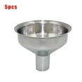 thumbnail image 3 of Haimni 5Pcs Stainless Steel Kitchen Filling Liquor Oil Bottle Mini Funnel Small Mouth, 3 of 9