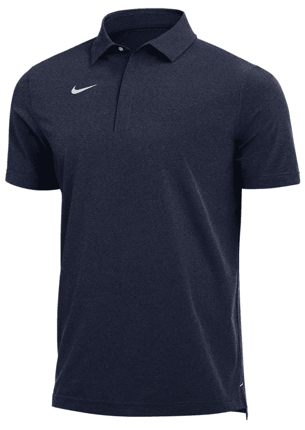 DJ5123 Nike Men's Dri-FIT Short Sleeve Coach Polo Navy/White M ...