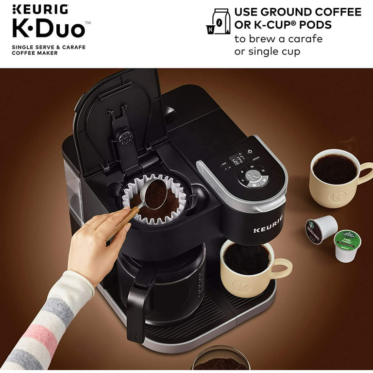 Guide and Manual Keurig K-DUO Single Serve & Carafe Coffee Maker ~ Owner  Manual and Guide