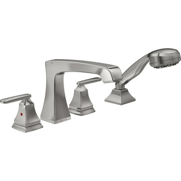 Grifo de bañera Delta Ashlyn T4764-SS con ducha de mano