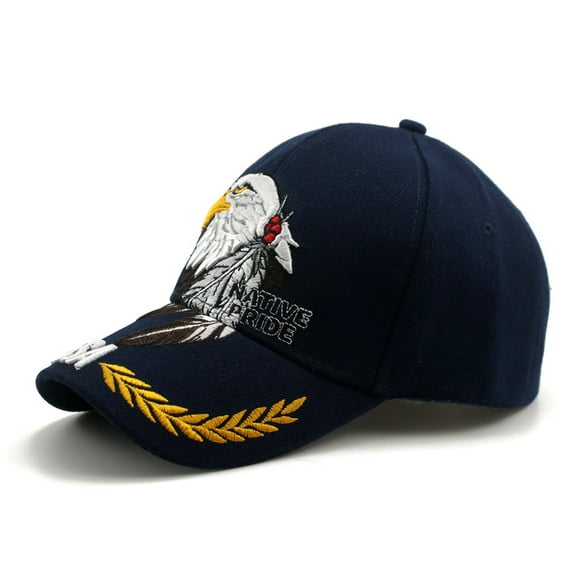 Embroidered Eagle Men's Baseball Cap Fashion Spring New Duckbill Cap for Women