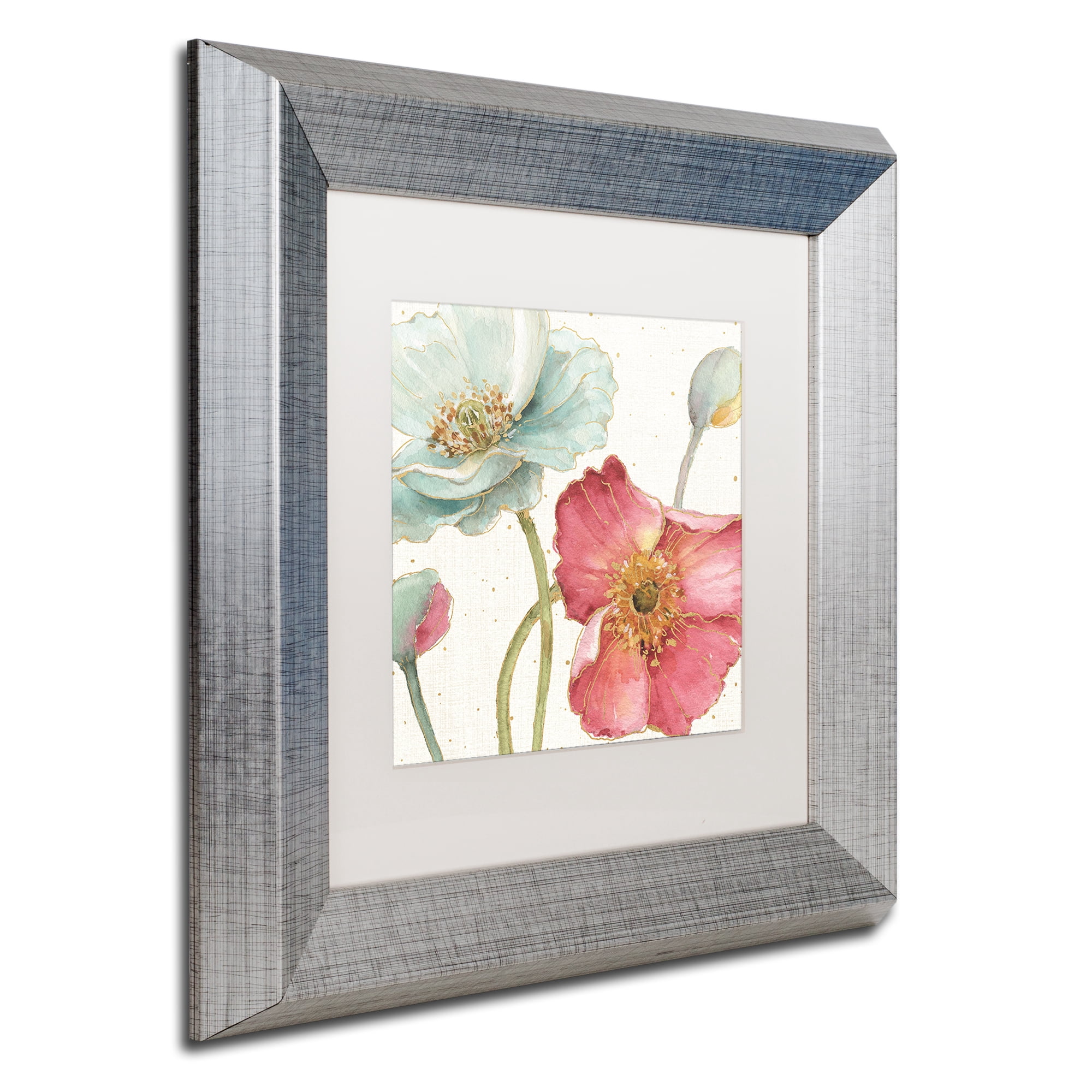 Trademark Fine Art 'Spring Softies II' Matted Framed Art by Lisa Audit