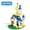 129 PCS, variant on 6 in 1 Blue Robot Building Blocks Toys ,Gift for kids over 6 years Old, transformation block Toys Set Boys & Girls(135Pcs)