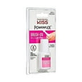 KISS PowerFlex BrushOn Nail Glue for Press On Nails, Ultra Hold Flex
