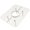 1pc White, variant on Strawberry Plant Support Fruit Growing Frame Waterproof Hollow Design Detachable Simple Installation Strawberry Growing Rack