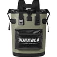 thumbnail image 1 of Mochila Cooler Buffalo Gear de 18 litros a prueba de fugas, color verde militar, 1 of 7