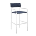 thumbnail image 2 of Raleigh Outdoor Patio Aluminum Bar Stool Set of 2-EEI-3963, 2 of 5