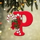 thumbnail image 1 of 26 Letters Christmas Tree Decoration Pendant Christmas Tree Ornaments Personalized DIY Christmas Ornaments Christmas Decoration Xmas Tree Hanging Decor, 1 of 8