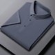 thumbnail image 4 of pstuiky camisetas de hombre, Camisa tipo blusa informal de manga corta con cuello vuelto para hombre ropa de hombre xl, 4 of 6
