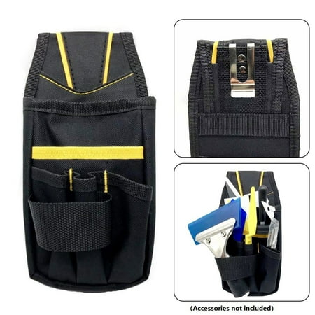 

Nylon Fabric Tool Electric Waist Belt Screwdriver Holder Tool Bag Pocket Pouch