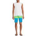 thumbnail image 3 of No Boundaries Men's and Big Men's 9" Spectramatic Swim Boardshorts, 3 of 5