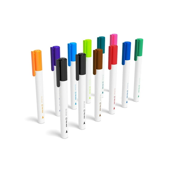 Staples TRU RED Dry Erase Markers Fine Tip Assorted 36/Carton TR61434-CCVS