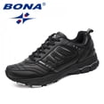 thumbnail image 2 of BONA, nuevo estilo, zapatillas para correr para hombre, zapatillas de senderismo para correr al aire libre, zapatillas deportivas con cordones, cómodas, ligeras, suaves, envío gratis Tan Jianjun unisex, 2 of 2